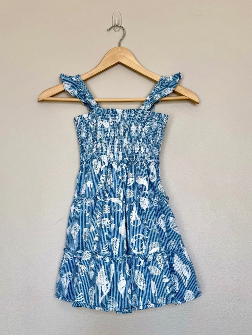 Roller Rabbit Girls Seaside Stripe Smocked Sundress Size 8Y